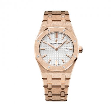 ROYAL OAK FROSTED GOLD LADIES WATCH 15454OR.GG.1259OR.01