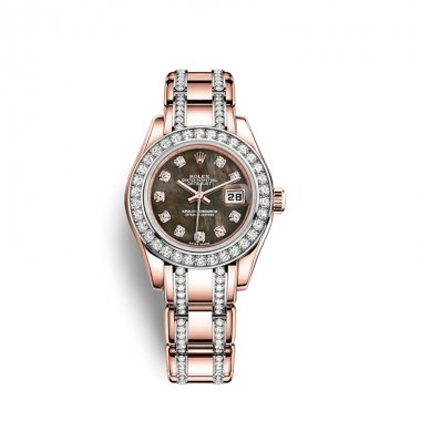 Đồng hồ Rolex Lady Datejust Pearlmaster 80285 Everose Gold 29mm