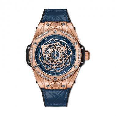 Đồng hồ Hublot Big Bang One Click Sang Bleu King Gold Blue Diamonds 465.OS.7189.VR.1204.MXM19