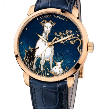 Đồng hồ Ulysse Nardin Classico Goat 40mm Limited Edition 8156-111-2/CHEVRE