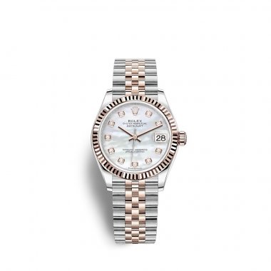 Đồng hồ Rolex Lady Datejust 31mm Mặt Số Khảm Trai Trắng 278271