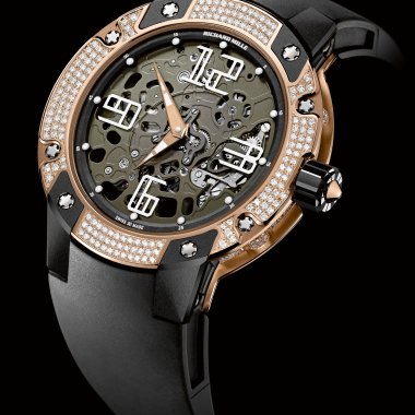 Đồng Hồ Richard Mille RM 033 Automatic Winding Extra Flat Red Gold Diamond
